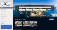 Desktop Screenshot of mclainrealestate.com